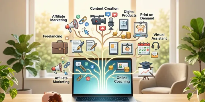7 Online Income Systems You Can Start for Free