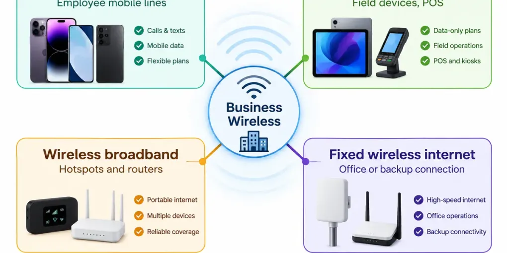 Business Wireless Plans for Small Business