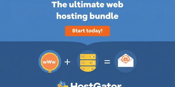 HostGator hosting plans comparison showing Hatchling, Baby, Business, and Pro tiers